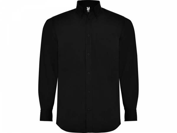 Рубашка "Aifos" мужская с длинным рукавом, черный