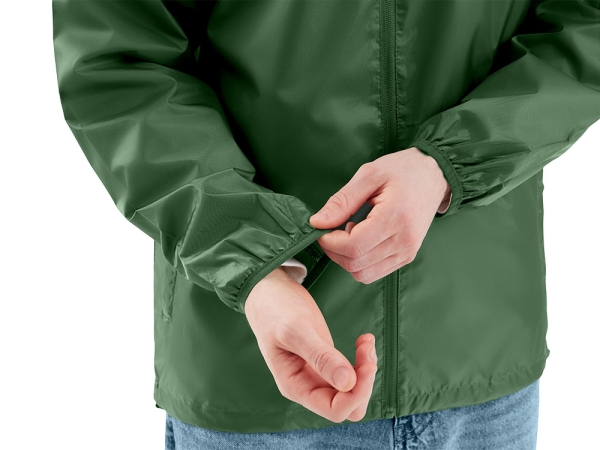 Ветровка "Miami 2.0" мужская с чехлом, зеленый