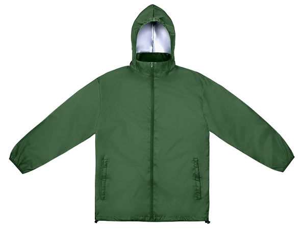 Ветровка "Miami 2.0" мужская с чехлом, зеленый