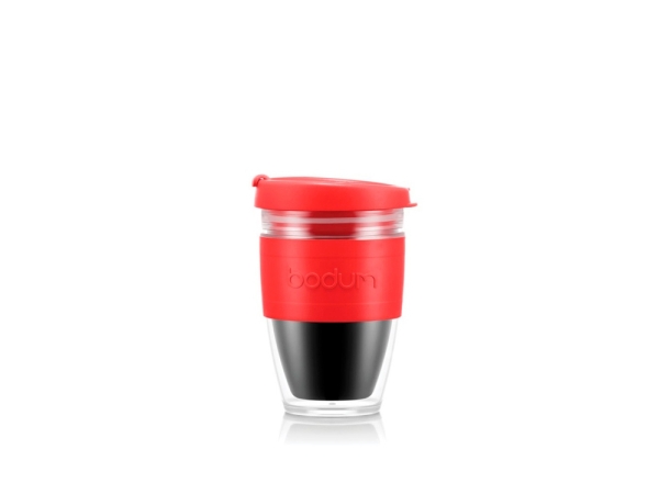 JOYCUP DOUBLE 250. travel mug 250ml, красный
