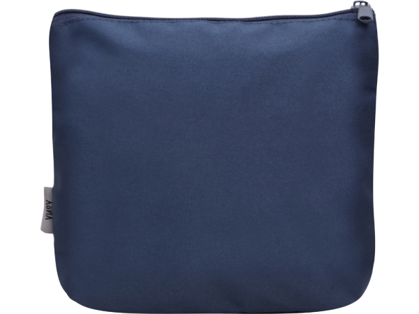 Косметичка из полиэстера 300D с подкладкой "Amalia", темно-синий