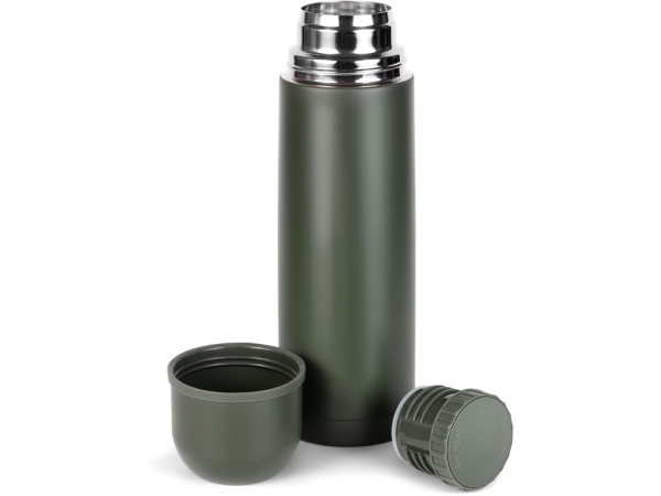 Термос Relaxika 101 (0,75 литра), хаки (без лого)