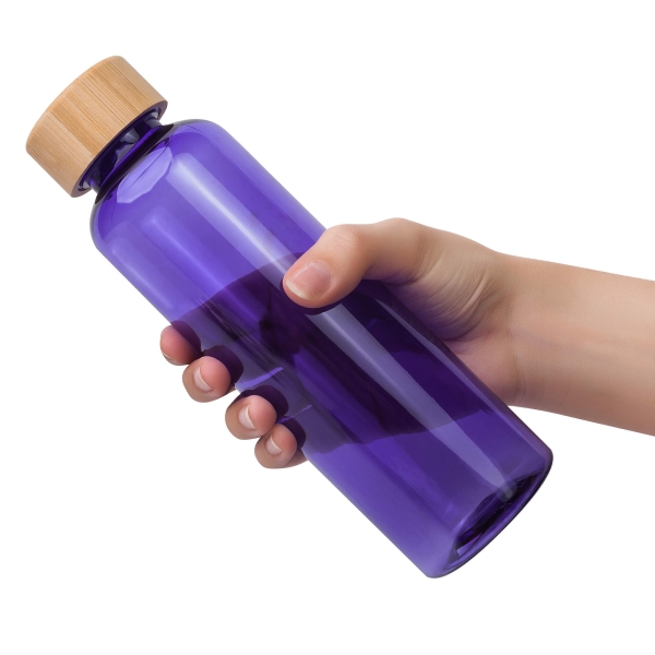 Бутылка для воды BAMBOO PET 550мл. Фиолетовая 6264.11