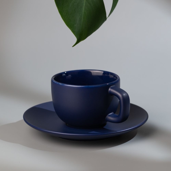 Чайная пара Stansa, темно-синяя