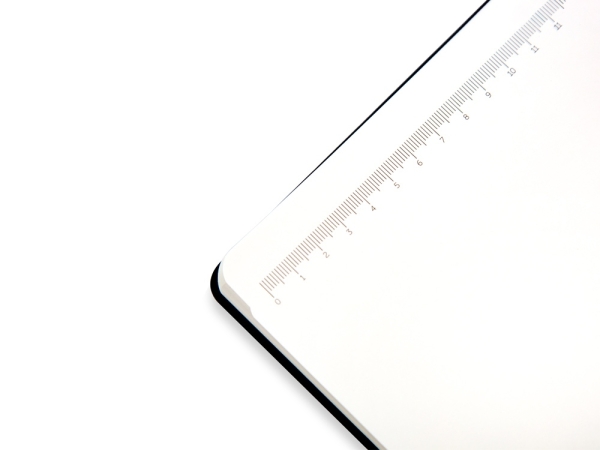 Бизнес-блокнот "С3" софт-тач с магнитом, твердая обложка, 128 листов, черный