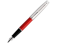 Перьевая ручка Embleme RED CT перо тонко (F) в подарочной коробке Перьевая ручка Embleme RED CT перо тонко (F) в подарочной коробке