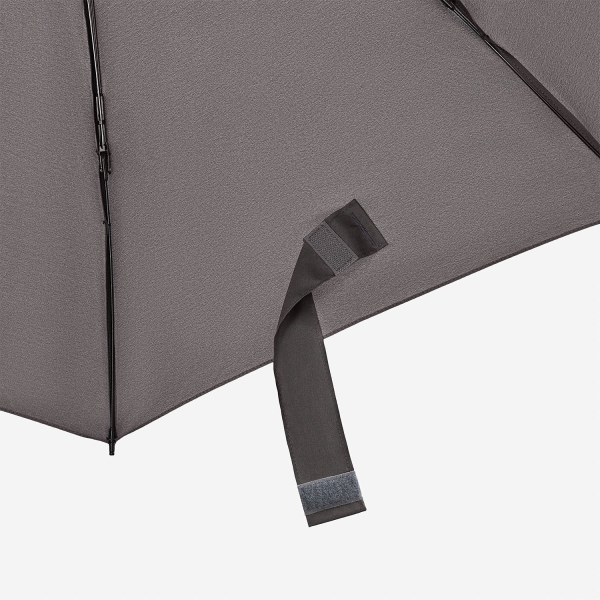 Зонт обратного сложения Olymp, серый