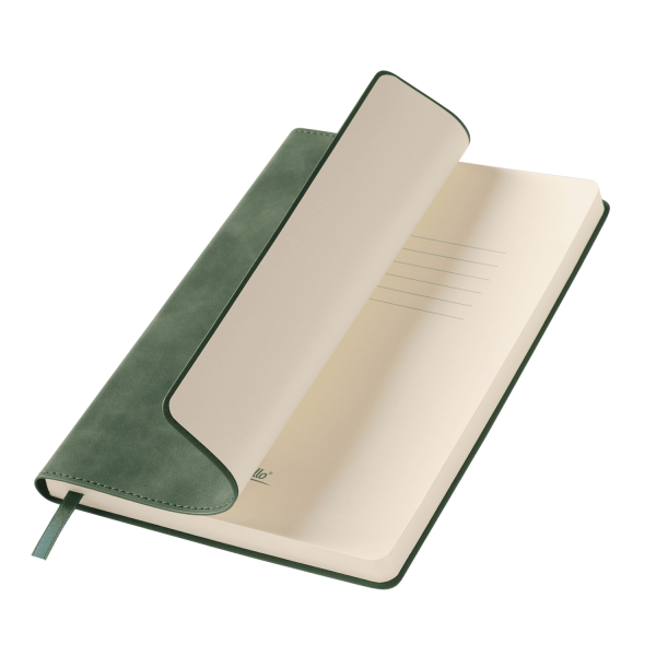 Ежедневник Верона (Verona) недатированный, зеленый (без упаковки, без стикера)