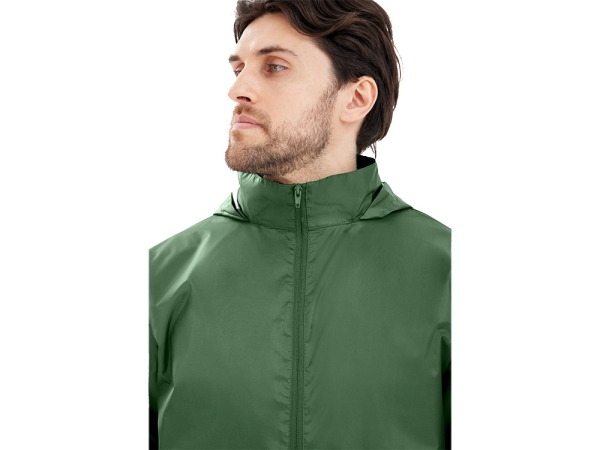 Ветровка "Miami 2.0" мужская с чехлом, зеленый