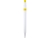 Unica шариковая ручка из переработанной пластмассы - Желтый (синие чернила)