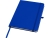 Teak блокнот А5 из переработан. материала в твердой обложке с линован. страницами - Ярко-синий