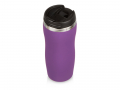 Термокружка "Double wall mug C1", soft touch, 350 мл, фиолетовый