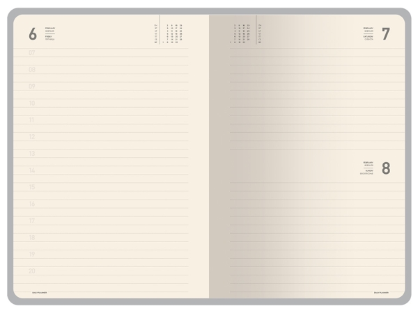 Ежедневник А5 датированный "Megapolis Color" 2026, бордовый