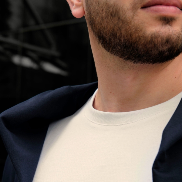 Футболка унисекс RUST, 240 гр., белая (теплый тон), размер XS