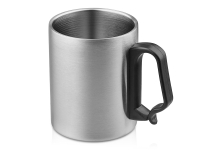 Стальная кружка с двойными стенками "Climber Max", 450 мл, черный Стальная кружка с двойными стенками "Climber Max", 450 мл, черный