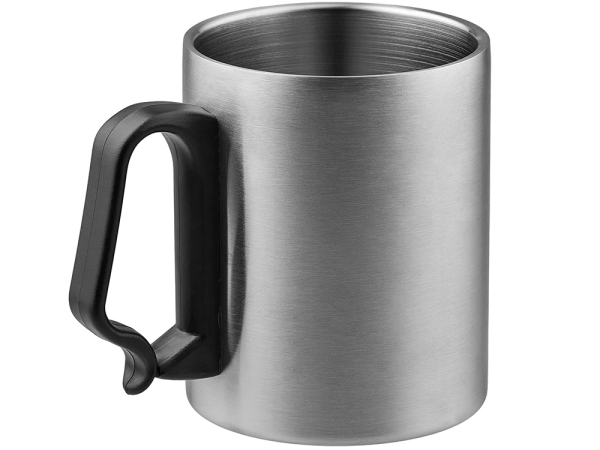 Стальная кружка с двойными стенками "Climber Max", 450 мл, черный