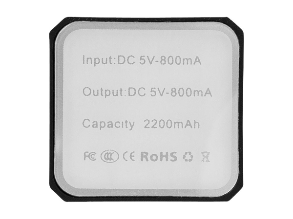 Портативное зарядное устройство "Volt", черный