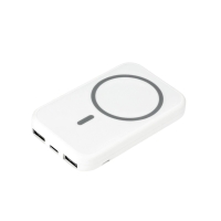 Внешний беспроводной аккумулятор MAGIK SOFT TYPE-C 5 Вт, 5000 мА·ч Белый 5055.07 Внешний беспроводной аккумулятор MAGIK SOFT TYPE-C 5 Вт, 5000 мА·ч Белый 5055.07