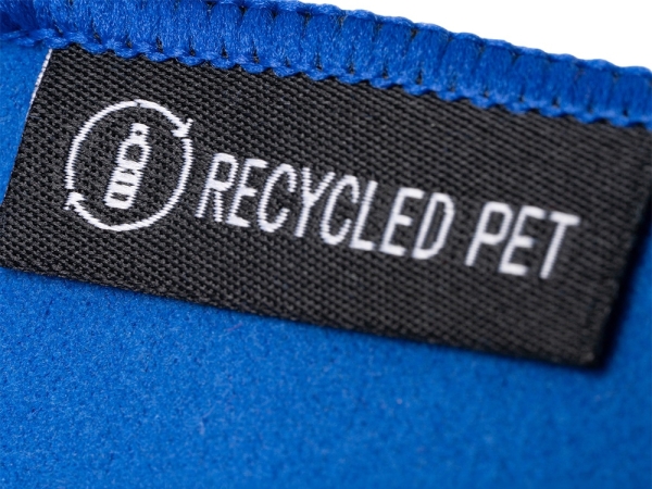 Легкое полотенце Gulpi  из микрофибры RPET с ремешком для складывания, 38*68 см, королевский синий