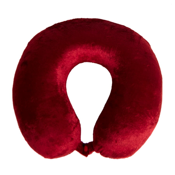 Подушка дорожная  "SOFT"; memory foam, микрофибра,серый