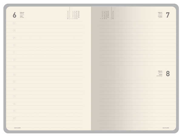 Ежедневник А5 датированный "Megapolis Color" 2026, черный