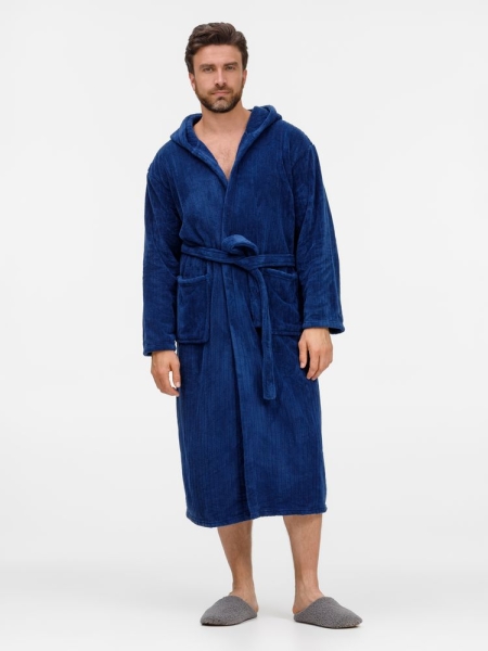 Халат флисовый Magic Mantle, темно-синий