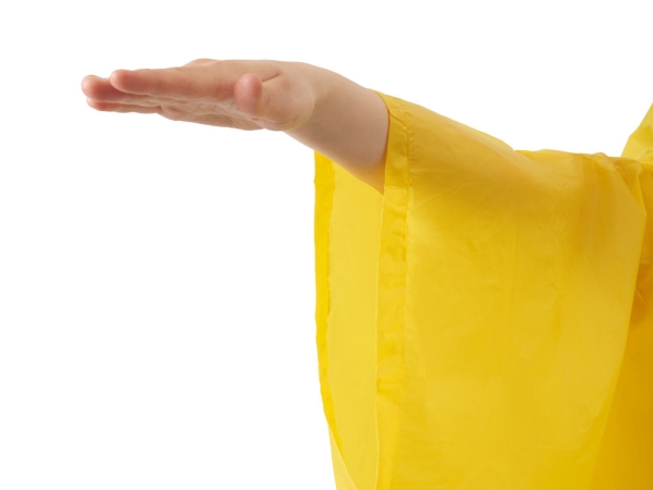 Пончо «Hawaii» c чехлом унисекс, желтый