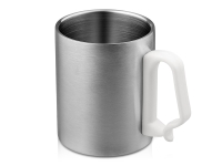 Стальная кружка с двойными стенками "Climber Max", 450 мл, белый Стальная кружка с двойными стенками "Climber Max", 450 мл, белый