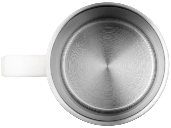 Стальная кружка с двойными стенками "Climber Max", 450 мл, белый