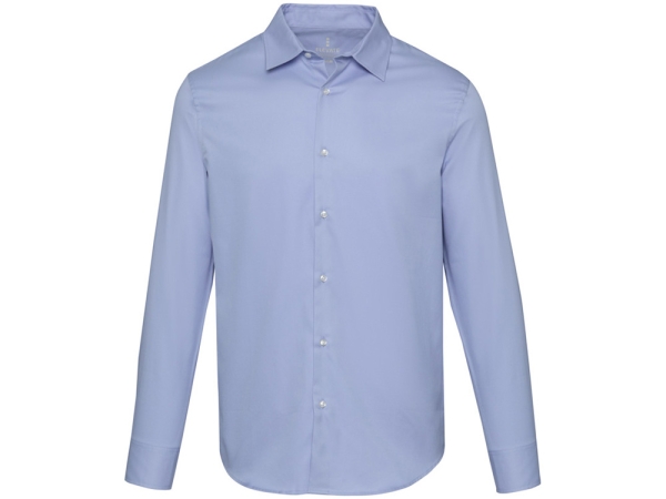 Citrine мужская рубашка из твила - Светло-синий