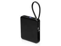 Внешний аккумулятор со встроенным кабелем USB-C «Дэнси», 5000 мАч, черный