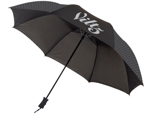 Зонт Victor 23 двухсекционный полуавтомат, черный