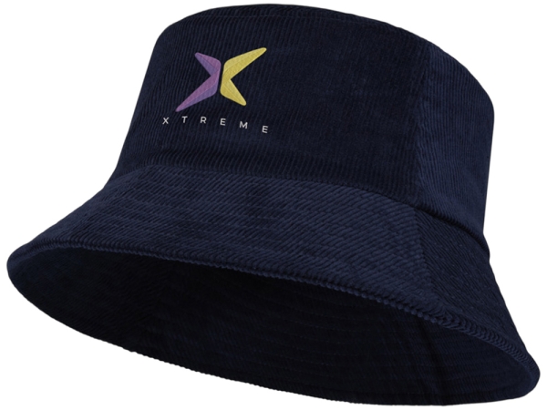 Панама "Howson" из переработанного вельвета - Темно - синий