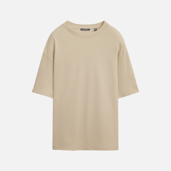 Футболка унисекс премиум AURA, бежевый