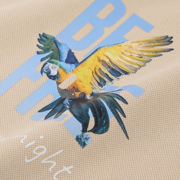 Футболка унисекс премиум AURA, бежевый