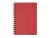 Ежедневник недатированный на гребне А5 "Pragmatic", красный