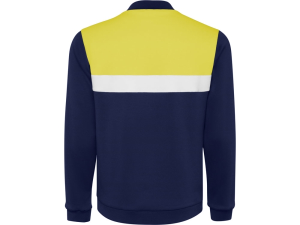 Спортивная куртка «Leros» унисекс, желтый/синий нэйви