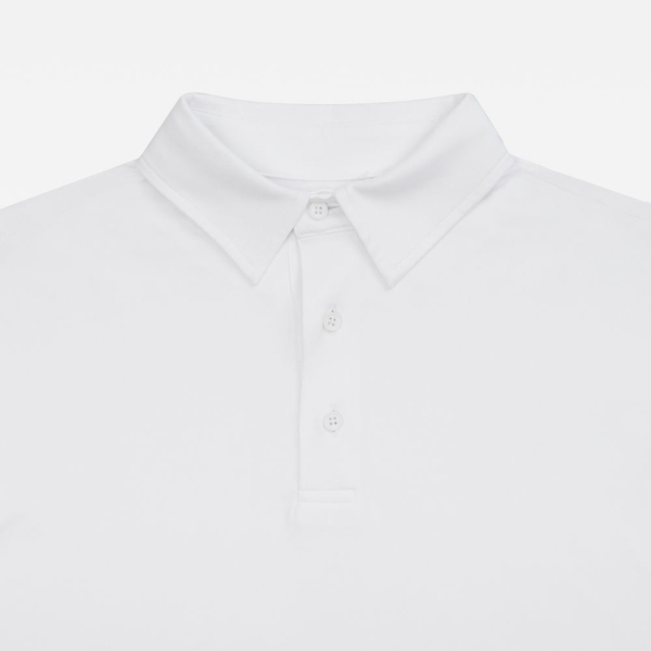 Рубашка поло унисекс Senti, белая
