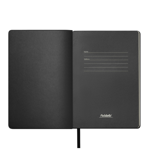 Ежедневник Молто (Molto) недатированный, черный (без упаковки, без стикера)