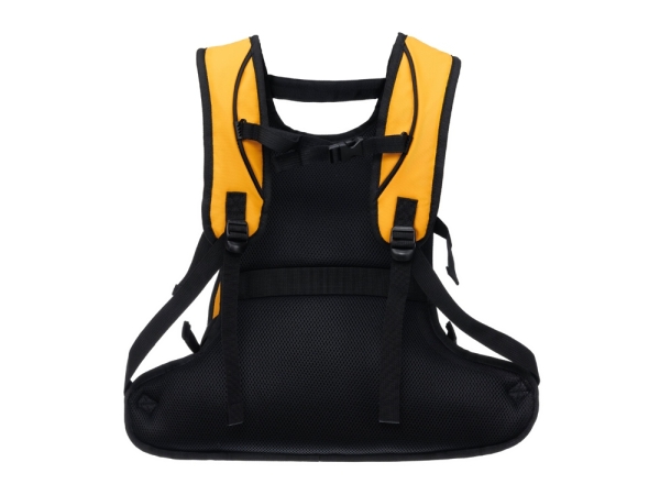 Рюкзак TORBER MOBI, желтый, полиэстер 900D с PU покрытием, 45 х 32 х 20 см