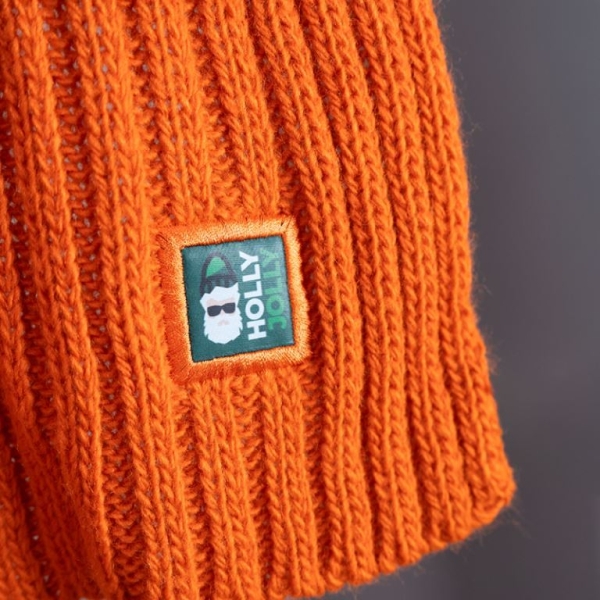 Шарф вязаный НАСВЯЗИ© полушерсть