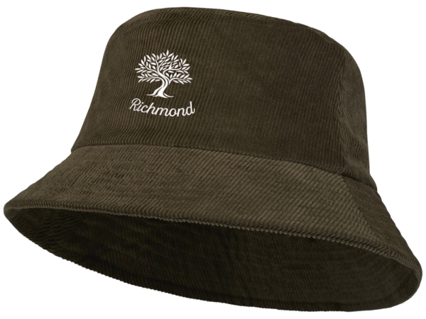 Панама "Howson" из переработанного вельвета - Зеленый лесной