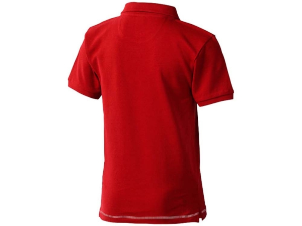 Рубашка поло Calgary детская, красный/белый