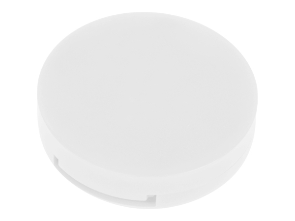 Бальзам для губ в футляре с зеркалом "Jolly", белый