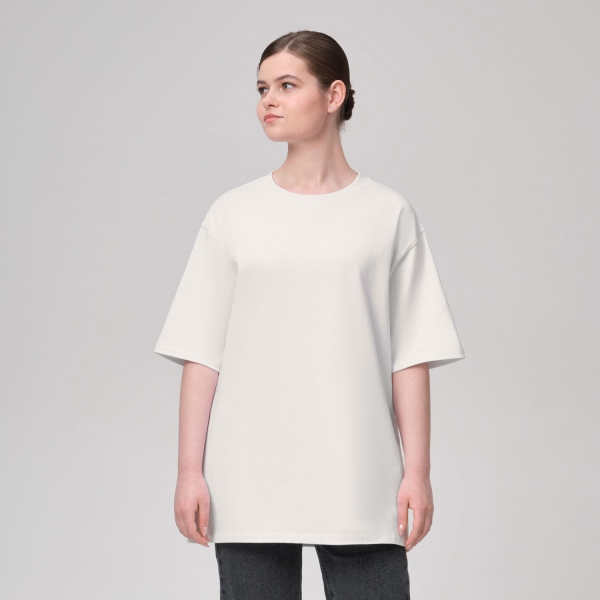 Футболка унисекс RUST, 240 гр., белая (теплый тон), размер S