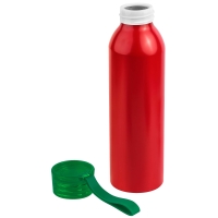 Бутылка для воды VIKING RED 650мл. Красная с зеленой крышкой 6144.02 Бутылка для воды VIKING RED 650мл. Красная с зеленой крышкой 6144.02