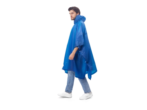 Пончо «Hawaii» c чехлом унисекс, классический синий