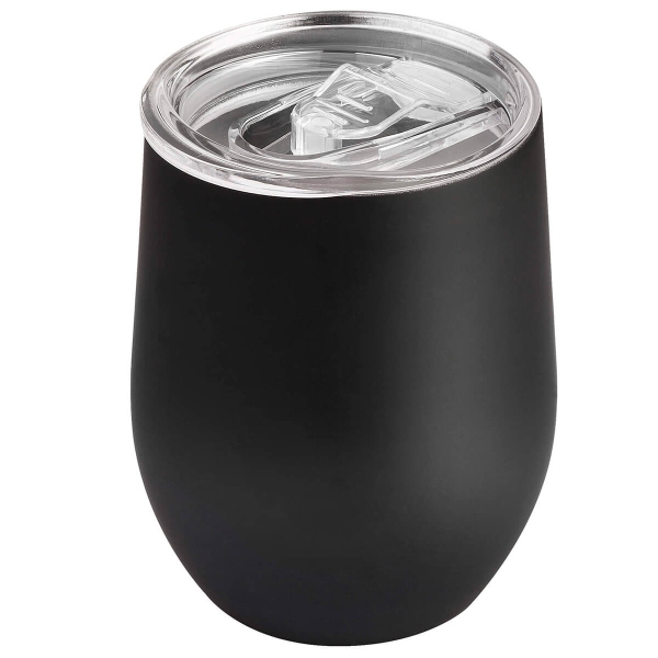 Термокружка (кофер) STEP 370мл Черная 6302.08