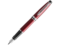 Перьевая ручка Waterman Expert Dark Red Lacquer CT Black, перо: M, цвет чернил: blue. Перьевая ручка Waterman Expert Dark Red Lacquer CT Black, перо: M, цвет чернил: blue.