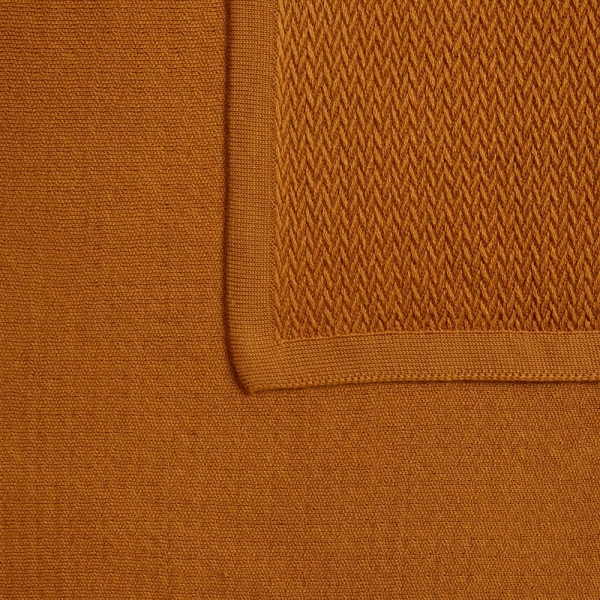 Плед Ornato, оранжевый (светлое золото)